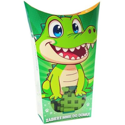 Marioinex Mini Waffel 34el Pocket Pets: Krokodil Marioinex Mini Waffel 34el Pocket Pets: Krokodil