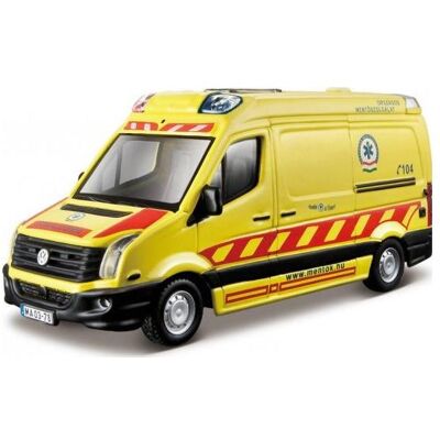 BBURAGO Volkswagen Crafter Krankenwagen - Spielzeugmodell BBURAGO Volkswagen Crafter Krankenwagen - Spielzeugmodell