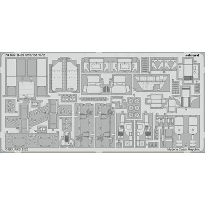Eduard B-29 interior 1/72 HOBBY 2000 / ACADEMY Eduard B-29 interior 1/72 HOBBY 2000 / ACADEMY