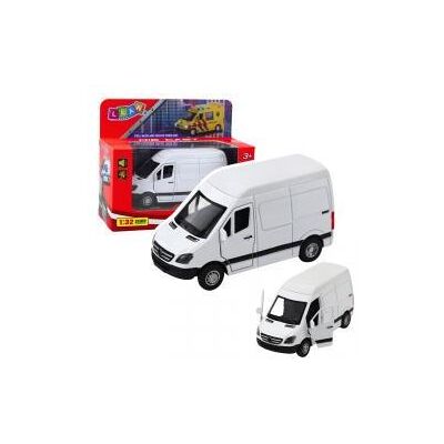 Lean Toys Lean Metall-Lkw Mit Rückfahrscheinwerfern Sound Weiss 1:32 Lean Toys Lean Metall-Lkw Mit Rückfahrscheinwerfern Sound Weiss 1:32
