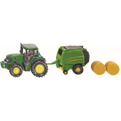 Siku 1665 John Deere mit Ballenpresse Siku 1665 John Deere mit Ballenpresse