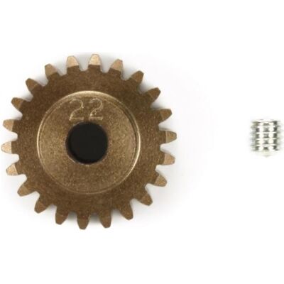 Tamiya Hard Coated Alu Pinion Gear 22T (06 Modul) Tamiya Hard Coated Alu Pinion Gear 22T (06 Modul)