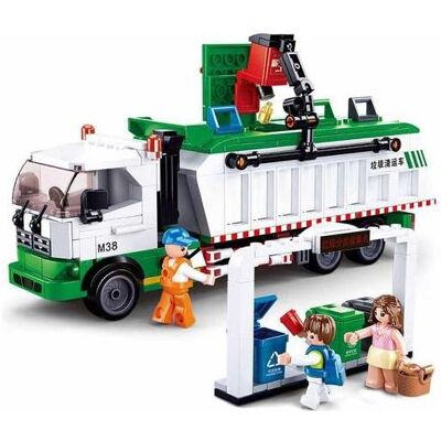 Sluban Modell - Müllsammelwagen - Bauset Sluban Modell - Müllsammelwagen - Bauset