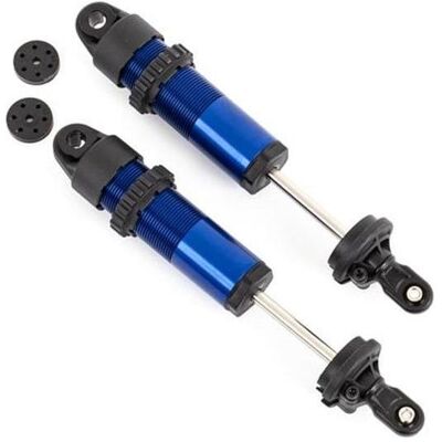Traxxas dämpfer gt-maxx alu lang blau eloxiert (komplett montiert) Traxxas dämpfer gt-maxx alu lang blau eloxiert (komplett montiert)