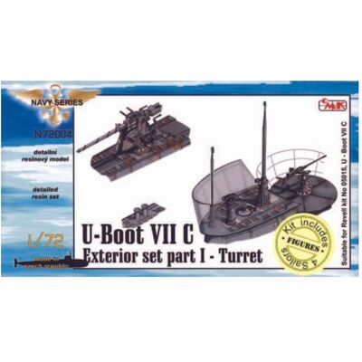 CMK U-Boot Typ VII C Aussendetails I Turm für Revell-Bausatz CMK U-Boot Typ VII C Aussendetails I Turm für Revell-Bausatz