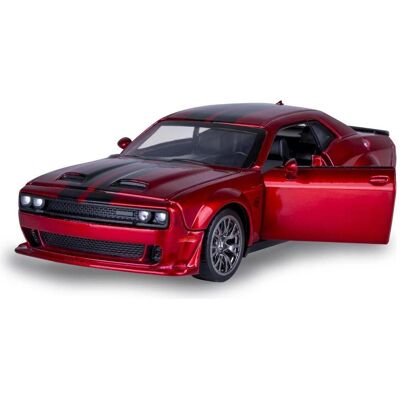 Jamara Dodge Challenger SRT Jailbreak Diecast 1:36 rot 2in1 Jamara Dodge Challenger SRT Jailbreak Diecast 1:36 rot 2in1