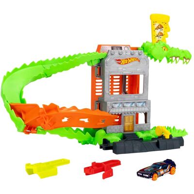 Mattel HW Krokodyl - atak na pizzerię zestaw JHL93 Mattel HW Krokodyl - atak na pizzerię zestaw JHL93