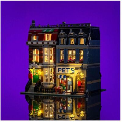 Light my bricks LMB 2.0 LED Licht Set für LEGO 10218 Zoohandlung Light my bricks LMB 2.0 LED Licht Set für LEGO 10218 Zoohandlung