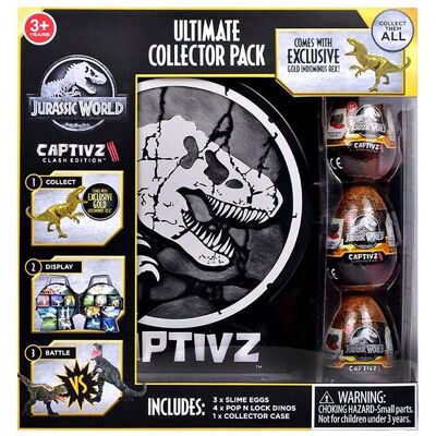 Jurassic World CAPTIVZ ultimate set Collector Pack, D, TM-JW-CC3E Jurassic World CAPTIVZ ultimate set Collector Pack, D, TM-JW-CC3E