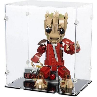 iDisplayit Acryl-Display für LEGO 76341 Groot im Ravager-Outfit (Mit schwarzem Boden) iDisplayit Acryl-Display für LEGO 76341 Groot im Ravager-Outfit (Mit schwarzem Boden)