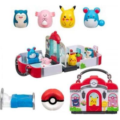 Jazwares Pokemon Squish a Longs Center Playset Jazwares Pokemon Squish a Longs Center Playset