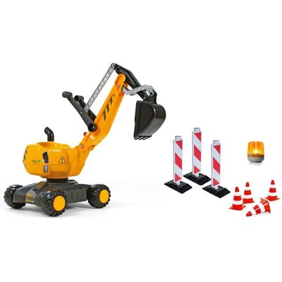 Rolly Toys Bausatz mit Bagger und Sicherheitszubehör Rolly Toys Bausatz mit Bagger und Sicherheitszubehör