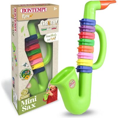 Bontempi Saxophon mit 8 farbigen Tasten 28cm (Multilingual) Bontempi Saxophon mit 8 farbigen Tasten 28cm (Multilingual)