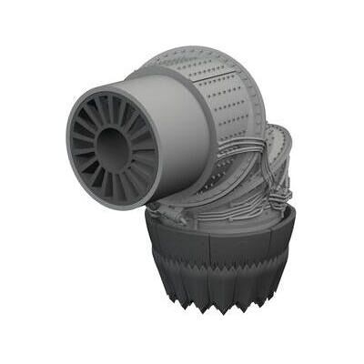 Eduard F-35B exhaust nozzle PRINT 1/72 for Tamiya Eduard F-35B exhaust nozzle PRINT 1/72 for Tamiya