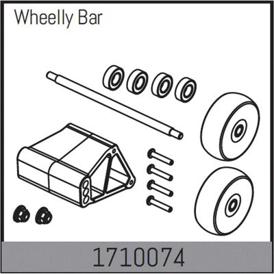 Absima mamba 7: wheelie bar Absima mamba 7: wheelie bar