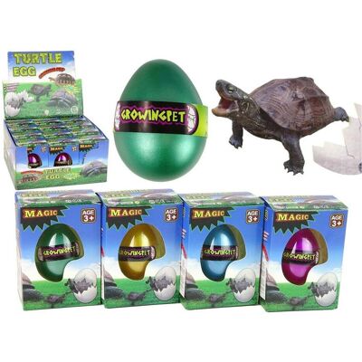 Lean Toys Ausbrütendes Zauberschildkrötenei 6 cm Lean Toys Ausbrütendes Zauberschildkrötenei 6 cm