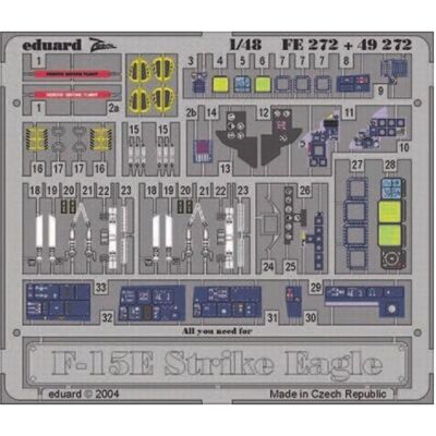 Eduard F-15E Strike Eagle Interior Set Eduard F-15E Strike Eagle Interior Set