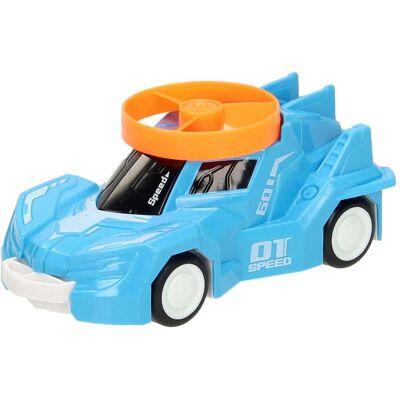 Auto mit abfeuerndem Propeller Auto mit abfeuerndem Propeller