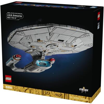 Star Trek U.S.S. Enterprise NCC-1701-D (10356, LEGO Icons) Star Trek U.S.S. Enterprise NCC-1701-D (10356, LEGO Icons)