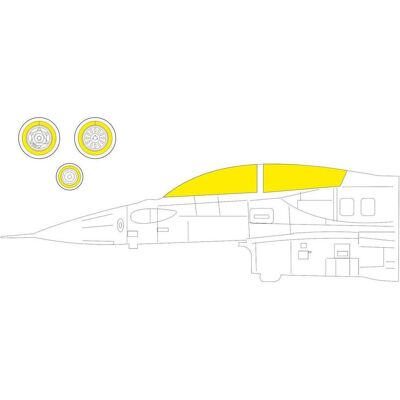 Eduard F-16D Block 30/40/50 1/48 KINETIC Eduard F-16D Block 30/40/50 1/48 KINETIC