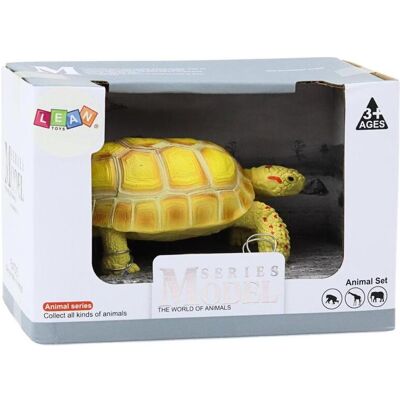 Lean Toys Figur Schildkröte, gelbes Reptil Lean Toys Figur Schildkröte, gelbes Reptil