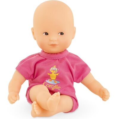 Corolle Mini-Badebabypuppe, Rosa, 20 cm Corolle Mini-Badebabypuppe, Rosa, 20 cm