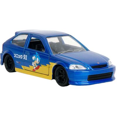 Jada Sonic 1997 Honda Civic Type-R 1:32 Jada Sonic 1997 Honda Civic Type-R 1:32