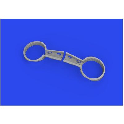Eduard Bf 109F wheel bays rounded PRINT 1/48 Eduard Bf 109F wheel bays rounded PRINT 1/48