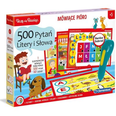 Clementoni Sprechstift 500 Buchstaben- und Wortfragen Clementoni Sprechstift 500 Buchstaben- und Wortfragen