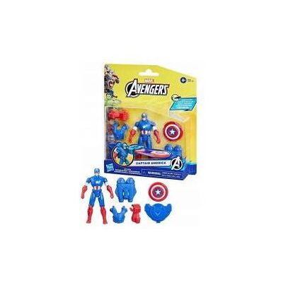 Hasbro Avengers Battle Gear Captain America Figur / ab 4 Jahren Hasbro Avengers Battle Gear Captain America Figur / ab 4 Jahren