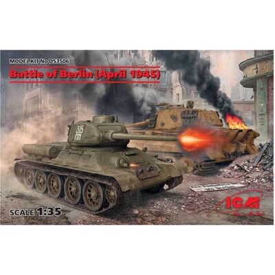 ICM Battle of Berlin (April 1945) (T-34-85, King Tiger) ICM Battle of Berlin (April 1945) (T-34-85, King Tiger)