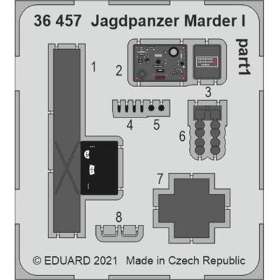 Eduard Jagdpanzer Marder I for Tamiya Eduard Jagdpanzer Marder I for Tamiya