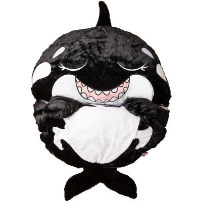 Happy Nappers Whale Sleeping Bag Plush Toy, Size M Happy Nappers Whale Sleeping Bag Plush Toy, Size M