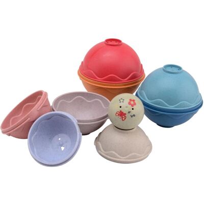 Johntoy Happy World Bio Stapelballen - Stapelbar, Mehrfarbig, Umweltfreundlich Johntoy Happy World Bio Stapelballen - Stapelbar, Mehrfarbig, Umweltfreundlich