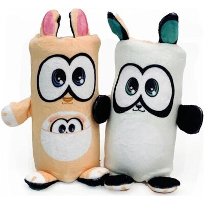 EPEE Doppelseitige Känguru-Panda-Maskottchen (17 cm) EPEE Doppelseitige Känguru-Panda-Maskottchen (17 cm)