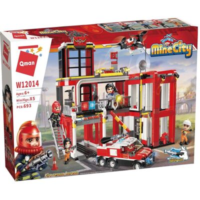 Qman Grosse Feuerwehrstation Qman Grosse Feuerwehrstation