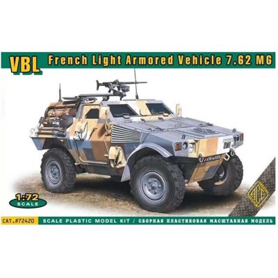 Ace Militärmodellkit VBL Französisches leichtes Panzerfahrzeug 1:72 Ace Militärmodellkit VBL Französisches leichtes Panzerfahrzeug 1:72