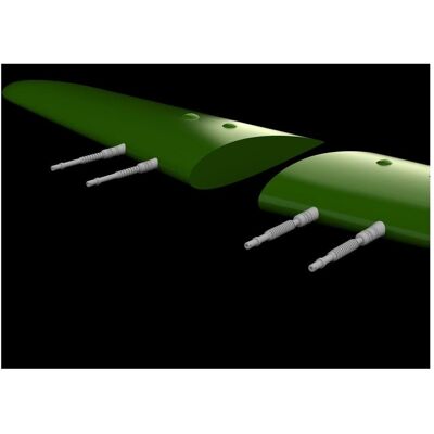 Eduard Hurricane Mk.IIc gun barrels PRINT 1/48 ARMA HOBBY Eduard Hurricane Mk.IIc gun barrels PRINT 1/48 ARMA HOBBY