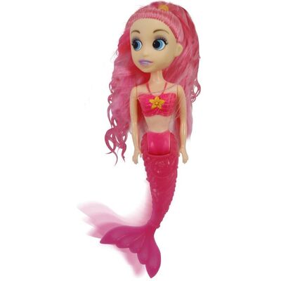 Toi-Toys Meerjungfrauen Meerjungfrauenpuppe mit biegbarem Schwanz, 18 cm Toi-Toys Meerjungfrauen Meerjungfrauenpuppe mit biegbarem Schwanz, 18 cm