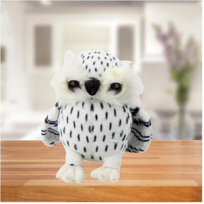 Lean Toys Lean Plüsch Steinkauz Maskottchen Umarmungen Weiss Schwarz Flecken 15Cm (15 cm) Lean Toys Lean Plüsch Steinkauz Maskottchen Umarmungen Weiss Schwarz Flecken 15Cm (15 cm)