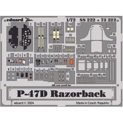 Eduard P-47D Razorback Eduard P-47D Razorback
