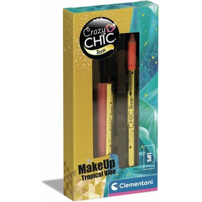 Clementoni Crazy Chic Teen - Lipgloss & Matita Tropical Vibe Clementoni Crazy Chic Teen - Lipgloss & Matita Tropical Vibe