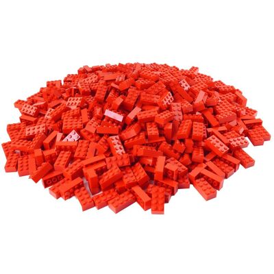 2x4 Steine Rot braun / 250 Stück / Reddish brown 3001 (3001, LEGO Zubehör) 2x4 Steine Rot braun / 250 Stück / Reddish brown 3001 (3001, LEGO Zubehör)