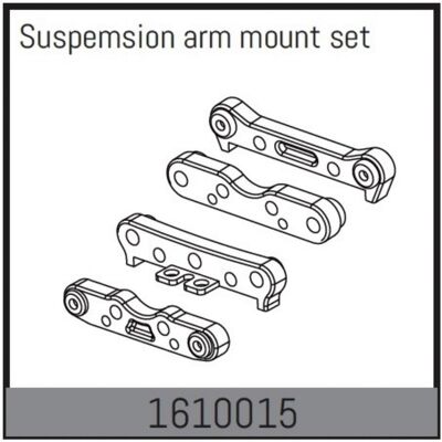 Absima suspemsion arm mount set Absima suspemsion arm mount set