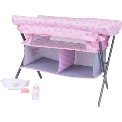 Tiny Treasures Folding Changing Table Cot (30558) Tiny Treasures Folding Changing Table Cot (30558)