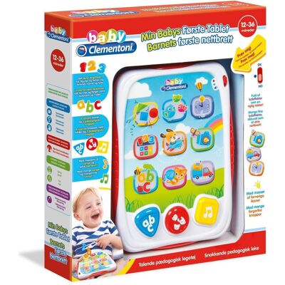 Clementoni My First Tablet, 1 yr(s), Dutch, Norwegian, Multicolour (Niederländisch, Norwegisch, 1 - 3 Jahre) Clementoni My First Tablet, 1 yr(s), Dutch, Norwegian, Multicolour (Niederländisch, Norwegisch, 1 - 3 Jahre)
