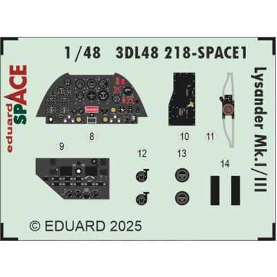 Eduard Lysander Mk.I/III SPACE AIRFIX Eduard Lysander Mk.I/III SPACE AIRFIX