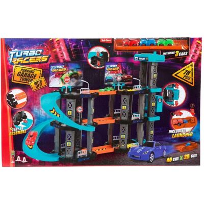 Toi-Toys Turbo Racers Parkhaus mit Aufzug Toi-Toys Turbo Racers Parkhaus mit Aufzug
