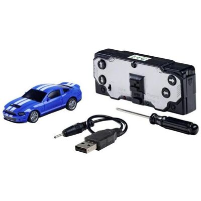 Carson 1:64 Nano Racer Fo.Must.ShelbyGT500 blau Carson 1:64 Nano Racer Fo.Must.ShelbyGT500 blau