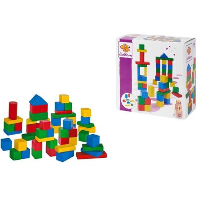 Eichhorn EH Bunte Holzbausteine 50 Eichhorn EH Bunte Holzbausteine 50